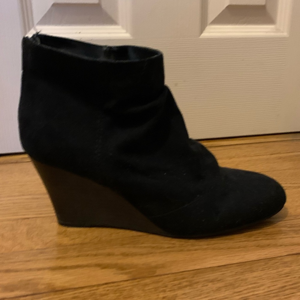Express Wedge Booties - Picture 2 of 4